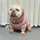 宠物法斗高领秋冬加厚绒保暖四脚衣巴哥斗牛犬连体衣狗狗棉服衣服