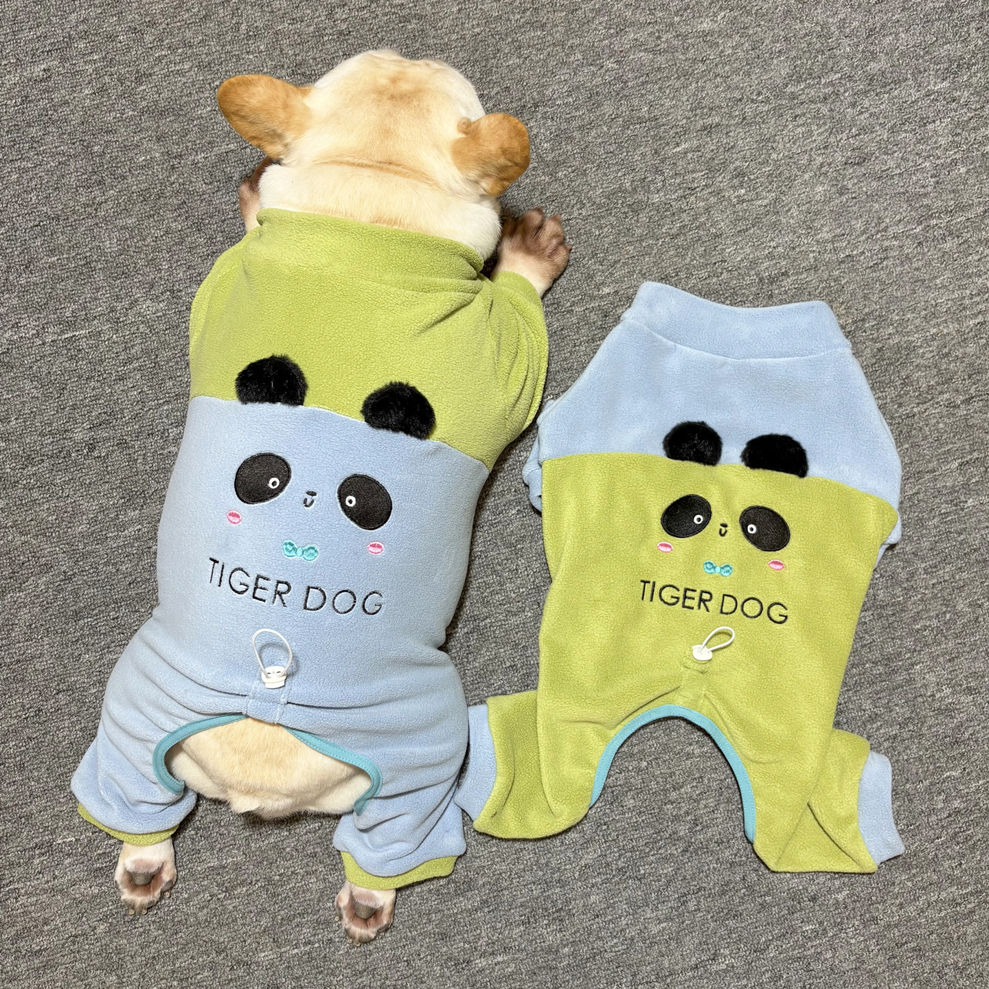 法斗巴哥秋冬加厚护肚四脚衣棉服