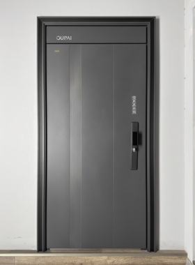 欧派木门安全入户门OPRA-2802进户门防撬门单门2050*960mm安全门