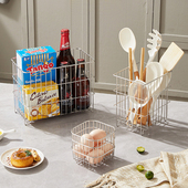 304不锈钢水果篮厨房收纳筐架沥水篮蔬菜筐姜蒜果蔬篮调味置物架