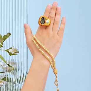 计数器手按手动镶钻戒指型点数器手指记数单通道迷你小型结缘套装