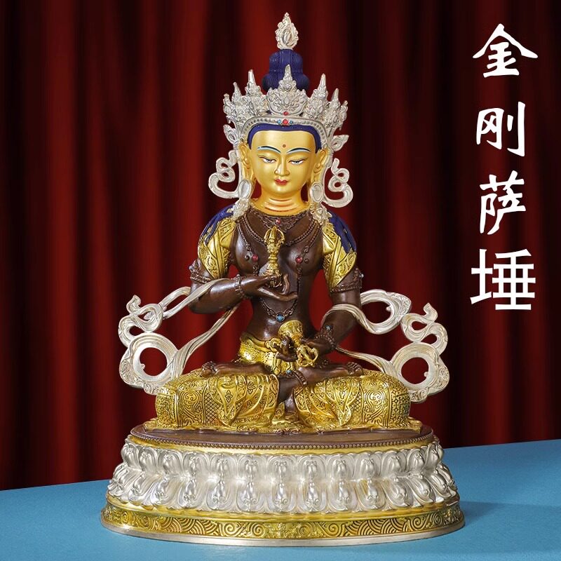 藏式金刚萨埵佛像摆件纯铜