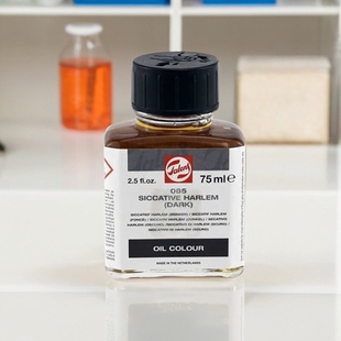 进口Talens泰伦斯荷兰黑油哈姆雷催干剂085油画深色快干油75ml