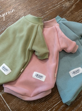 GINGERAIN 加绒保暖卫衣无毛猫德文猫衣服纯棉猫衣服多色卫衣