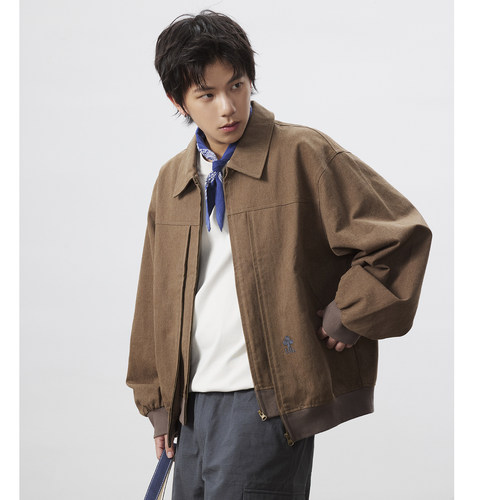UHUZZ25AW双拉链工装夹克