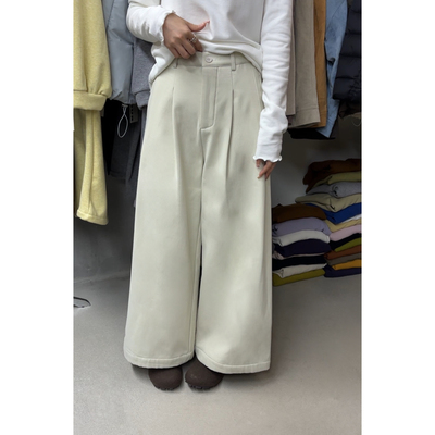 U粒-韩系百搭神裤加绒休闲裤4个颜色任意搭配都很休闲裤11550