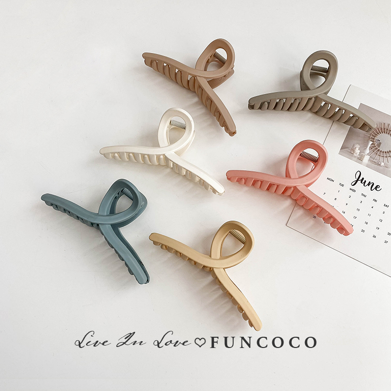 夹大号磨砂优雅气质简约风发饰