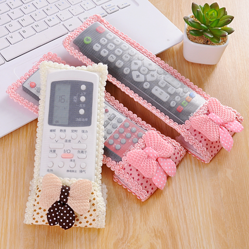 遥控器套电视保护套布艺空调防尘移动电信联通机顶盒罩通用的套子