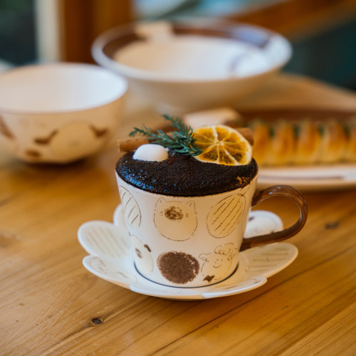 可爱卡通咖啡杯陶瓷马克杯家用