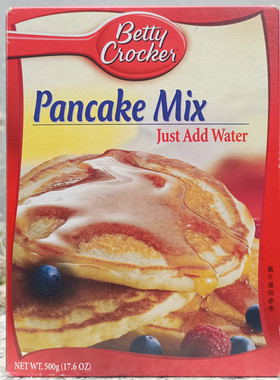 Betty Crocker Pancake Cake Mix贝蒂妙厨煎饼松饼粉班戟粉500g