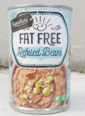 454g美国进口赛夫威尔传统炒豆酱黑豆酱黑豆泥REFRIED BESANS