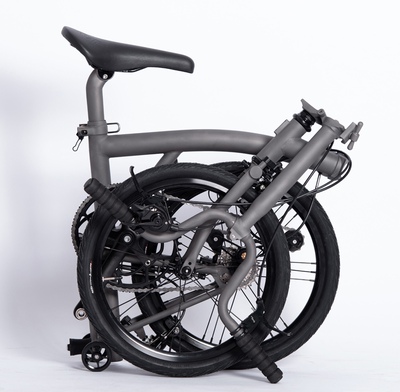 小布钛整车外6速 Titanium Folding Bike as Brompton 超轻自行车