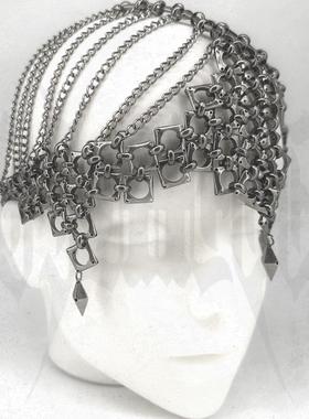 IIMIII暗黑异形拼接不规则头链