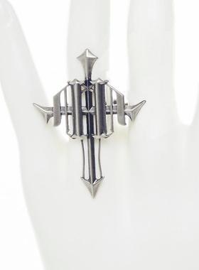 IIIMIII拼接异形十字架戒指