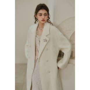 彼得潘大叔《漫长的婚礼-外套》精致纽扣长款舒适毛呢大衣外套