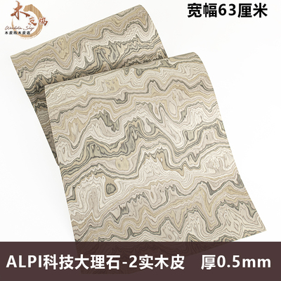 木皮坞科技大理石2号实木皮0.5mm