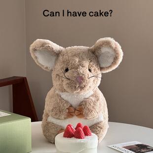 奶油卡其龙猫毛绒玩具动漫卡通多多洛玩具公仔老鼠娃娃软萌可爱*