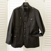 男装 薄棉服咖色外套秋冬季 意大利奥伦多兰专柜2024中长款 性价比