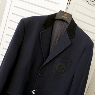 毕盖帕克长款毛呢大衣!商务潮牌男外套!意大利潮牌BIKKEMBERGS