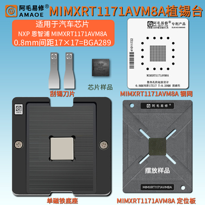 BGA2890.8mm间距汽车芯片植锡网