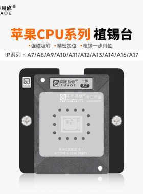 钢网A8910-A17CPU植锡平台定位板