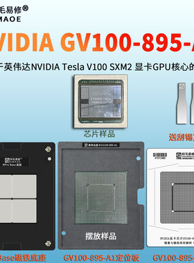 适用NVIDIA Tesla V100 SXM2显卡GPU核心GV100-895-A1植锡台钢网