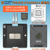 汽车芯片MPU工控微处理SPEAR600 2植锡台1.0间距BGA420植球钢网