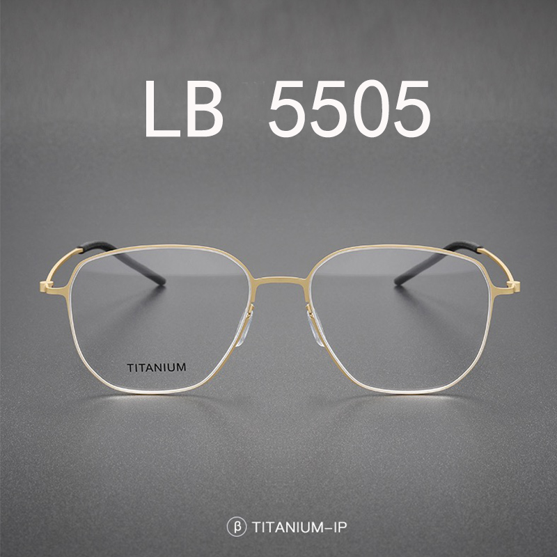 大框大脸男士超轻纯钛