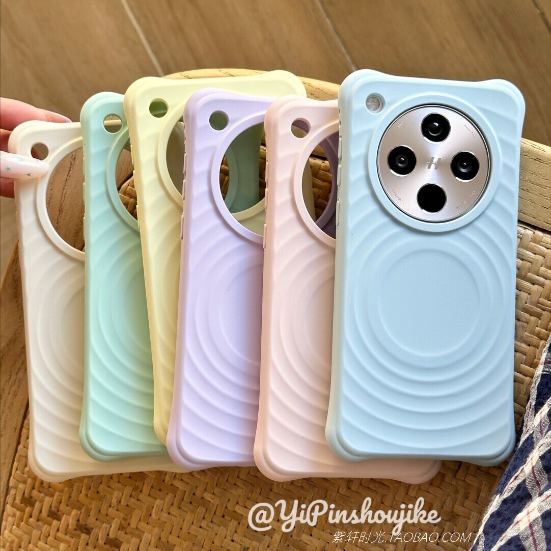 软糯耐脏波漾磁吸适用OPPOFindx8手机壳Findx8s+马卡龙纯色小米15液态硅胶Magsafe无线充电14/13全包防摔高级