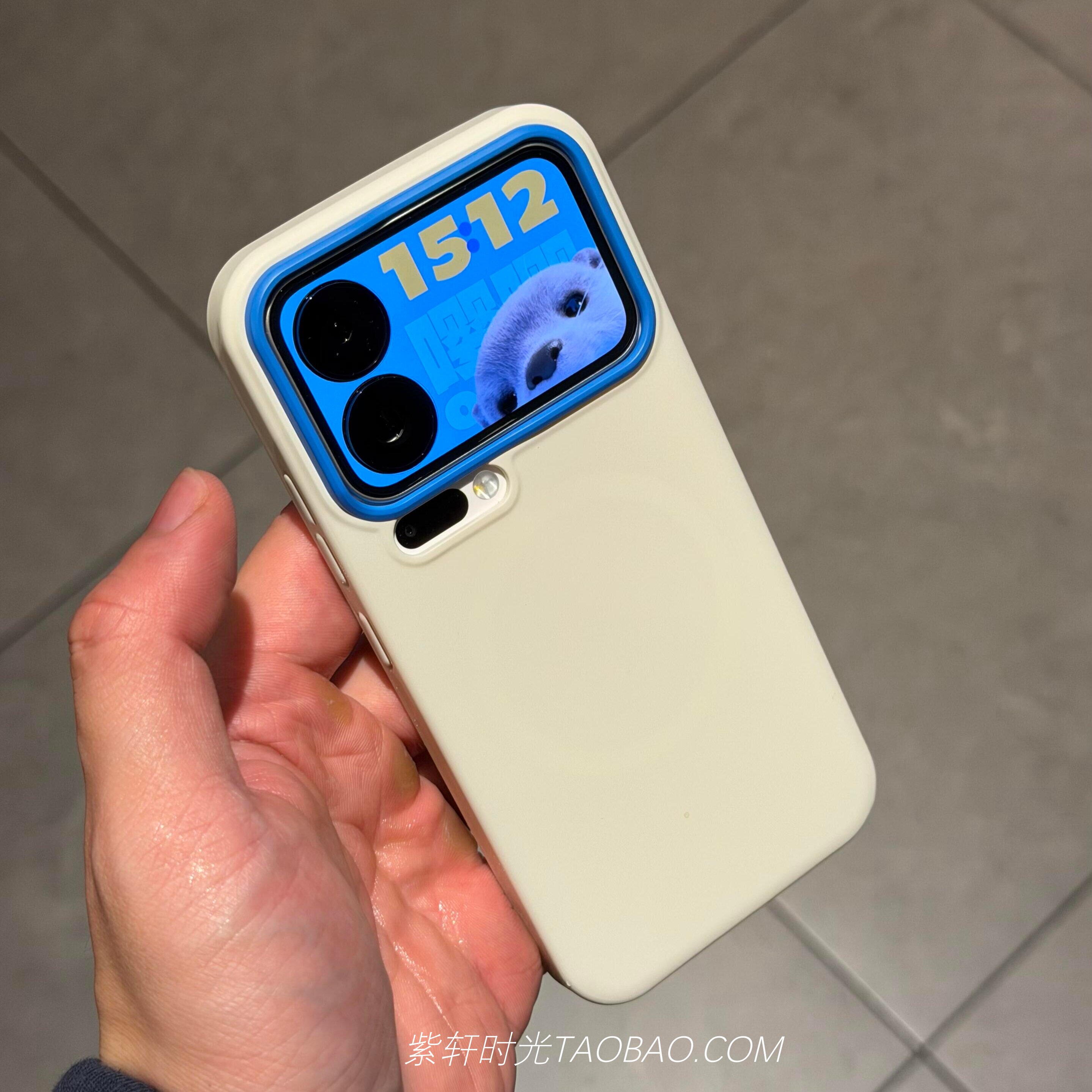 蓝白撞色高级感磁吸充电适用oppoFindx9spro手机壳Ffindx9ultra峰岩白Findx8亚克力X8s+轻薄X8pro磨砂小众女