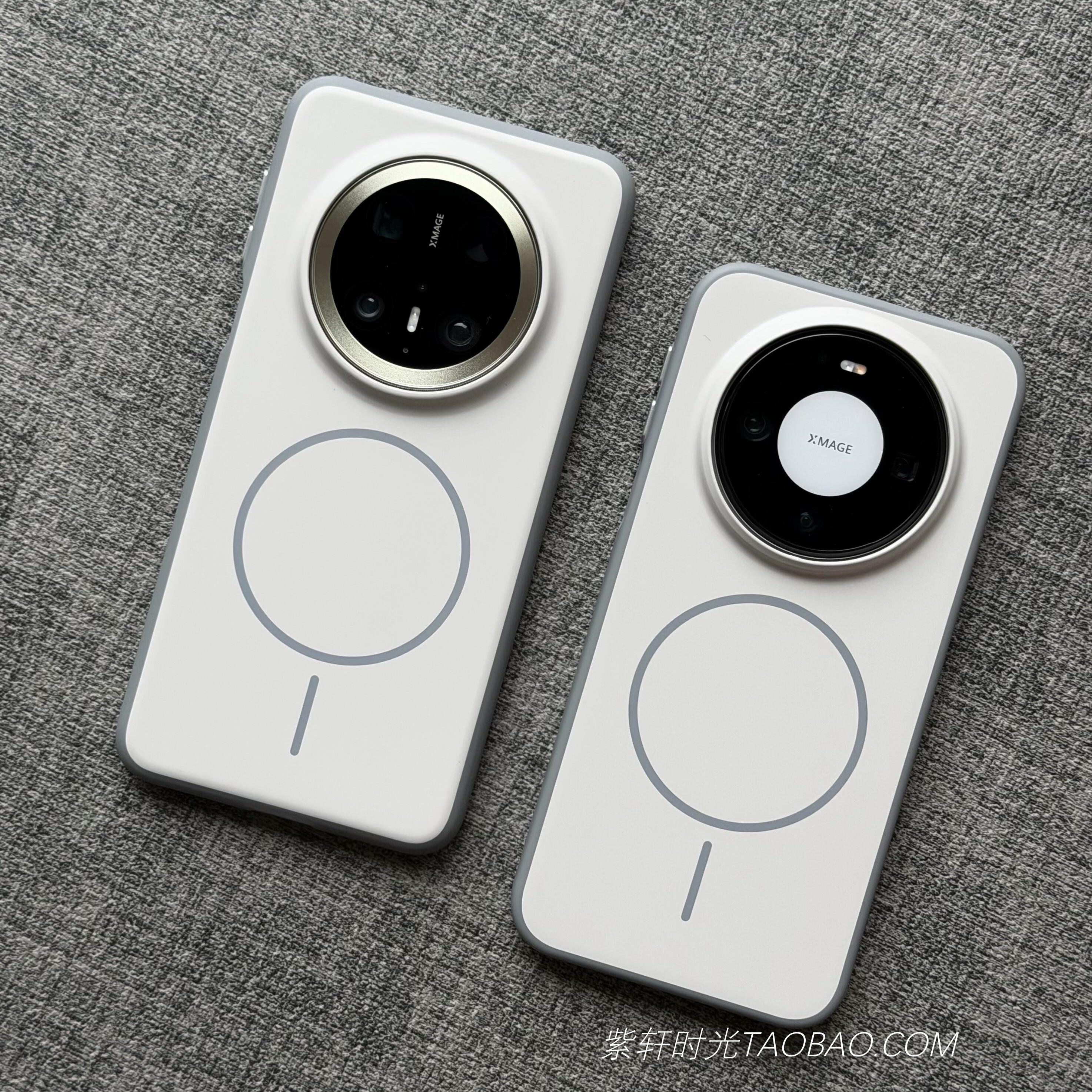 撞色肤感磨砂白色适用vivoX300pro手机壳磁吸充电iQOO15一加15高级感oppoFindx9小米17promax红米K90金属按键