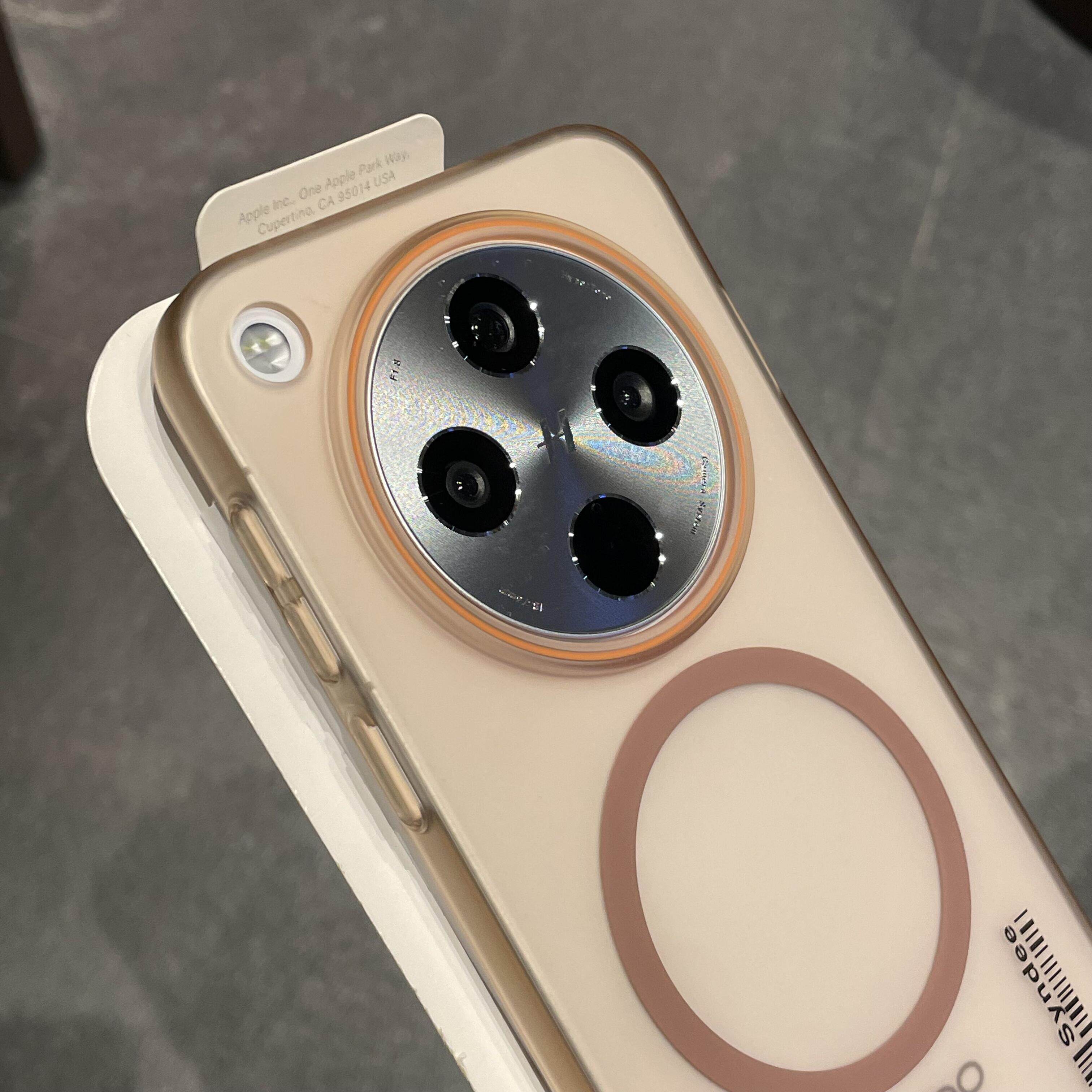 雾面磨砂沙漠金磁吸壳适用oppoFindX8手机壳X8pro全包Reno13半透明reno12奶茶色magsafe充电硬壳10/9防指纹11