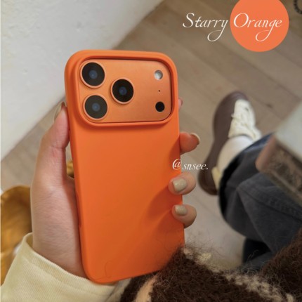 星宇橙全包软糯液态硅胶适用oppoFindx9pro手机壳Reno15/14pro不会发黄Findx8ultra韩风x7/x8s纯色Reno13防摔