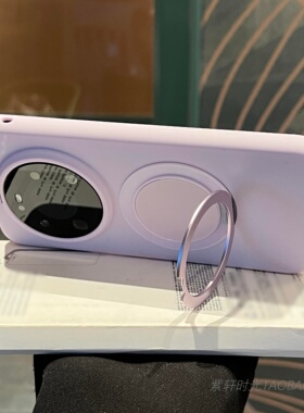 浅粉紫色新款支点壳液态硅胶适用OPPO Findx8ultra手机壳findx9pro防摔360°磁吸旋转Findx8s+高级感X8pro女