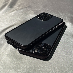 高级石墨黑色适用华为mate40RS保时捷手机壳nova3/4e荣play5电镀4t边框pro透明v40银色9x全包v30防摔不掉色
