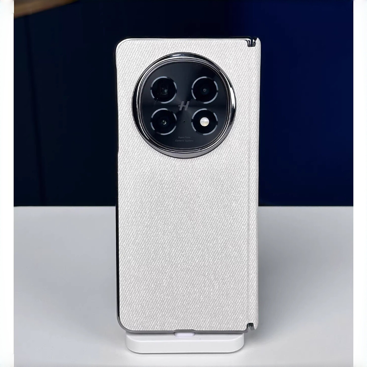 升级双中轴铰链保护适用OPPOFindN5手机壳vivo XFold5毛麻白色XFold3pro磁吸充电小米mixfold4硬壳防摔商务男