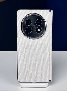 升级双中轴铰链保护适用OPPOFindN5手机壳vivo XFold5毛麻白色XFold3pro磁吸充电小米mixfold4硬壳防摔商务男