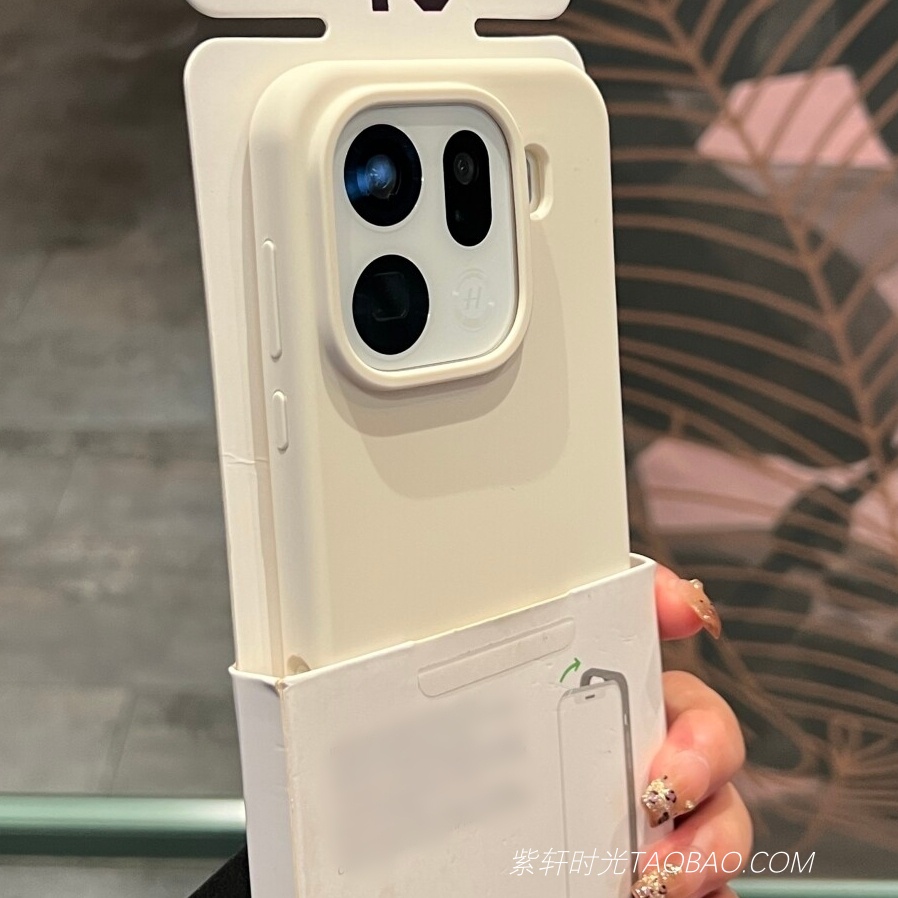 奶白色不会发黄一加15/13T适用oppoFindx9手机壳Findx9pro液态硅胶X8s/X7橡皮感K13Turbo防滑Reno14纯色Ace5