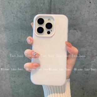 高级感X7ultra雾面半透X6防摔 12磨砂Findx9防指纹x8s 简单干净白色肤感二合一适用oppoReno15 14pro手机壳13