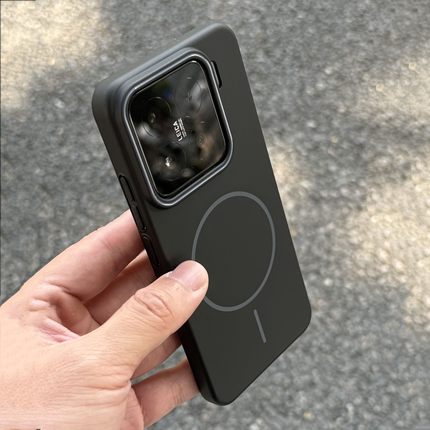细圈强磁吸充电黑武士Note16魅族21适用Realme真我GT7手机壳GT7pro肤感磨砂Neo7小米15防指纹14/13硬壳不发黄