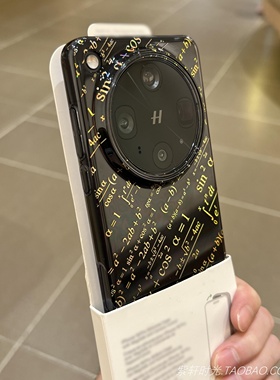 ins个性创意烫金数学函数公式磁吸适用vivoX200Ultra手机壳X200s超薄PC硬套X200透明pro墨水黑色抗黄耐脏防摔