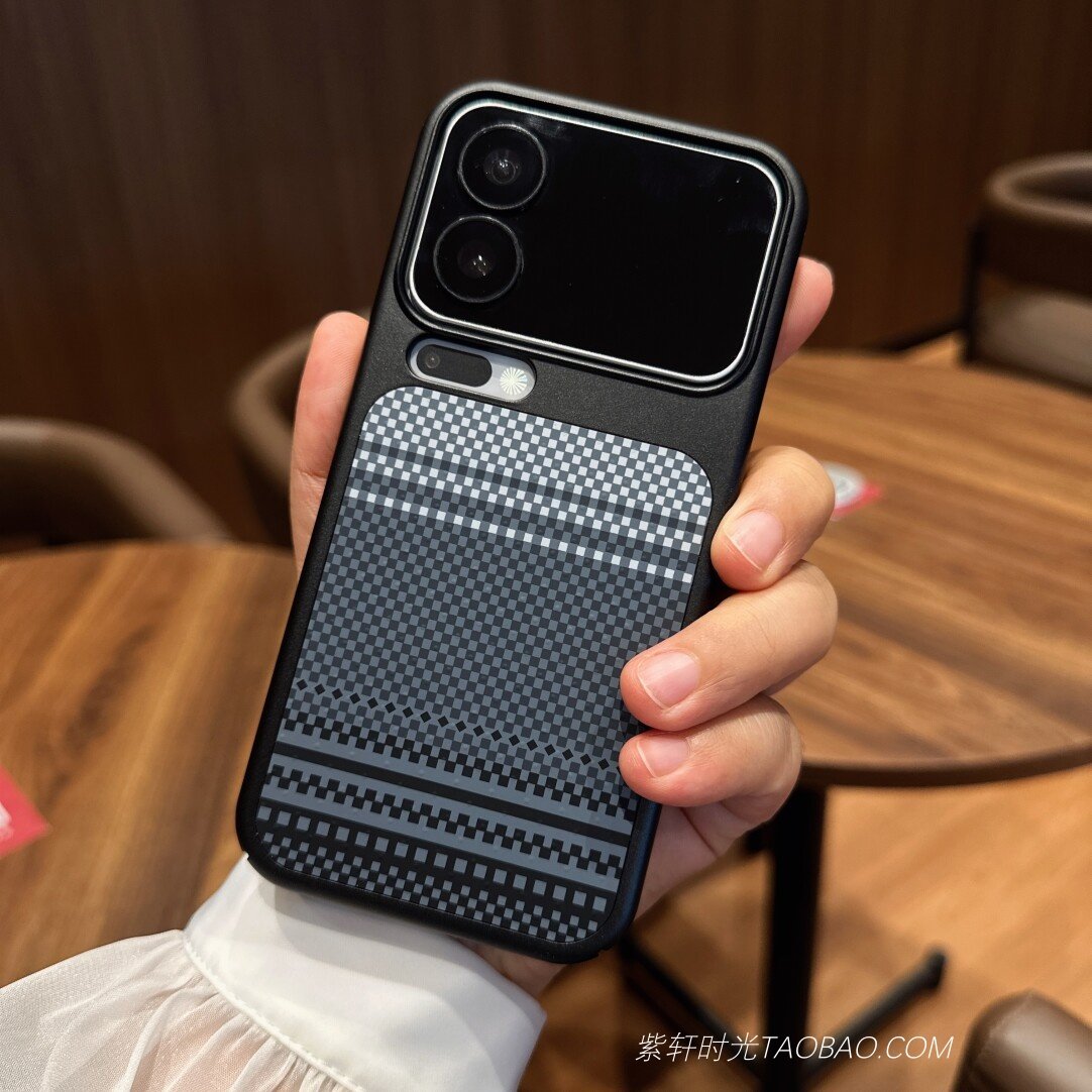 高级黑色凯夫拉碳纤维纹理磁吸适用小米17pro手机壳xiaomi17promax红米K90Promax抗指纹K90超薄全包Magsafe硬