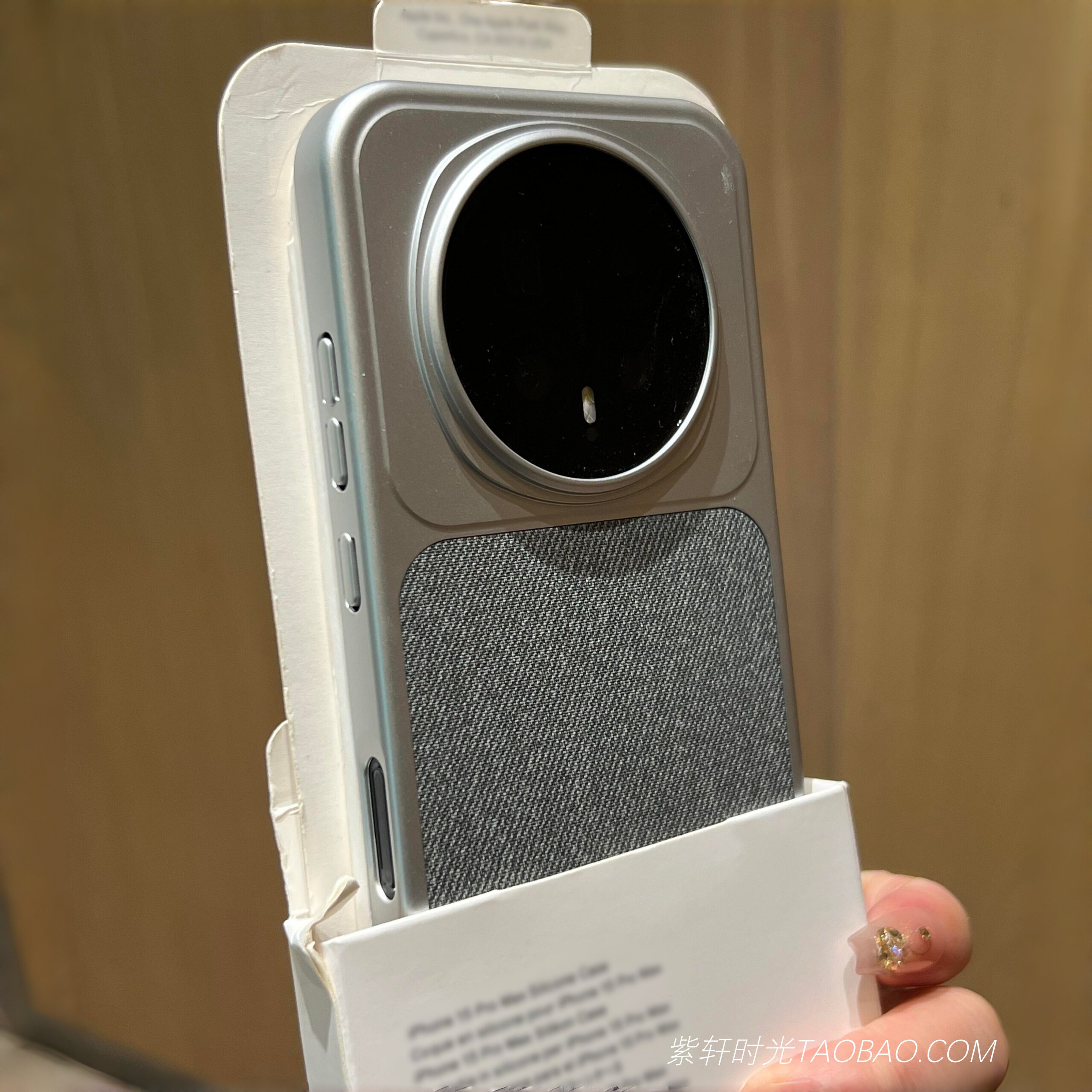 镜头加高拼接相机壳适用荣耀magic8pro手机壳magic8华为mate80promax内置磁吸mate80电镀银pro钛灰色毛麻硬壳