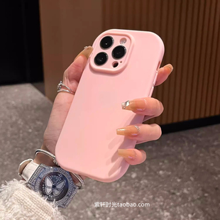 甜美椭圆粉色适用oppoK11手机壳K9s冷淡风K10浅蓝色A1硅胶A3pro磨砂A2糖果色A57全包A58x防摔A92s简约A72小众