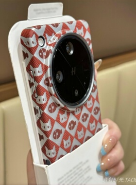 小众ins风可爱猫多鱼磁吸充电适用三星S25Ultra手机壳S24Ultra全包硬壳vivoX200promini高级感酒红色X200防摔