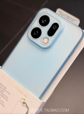 baby婴儿蓝色雾面磨砂适用OPPOFindx9pro手机壳Reno15/14PRO全包镜头13硅胶X7/x8ultra软壳一加15/Ace6T防摔