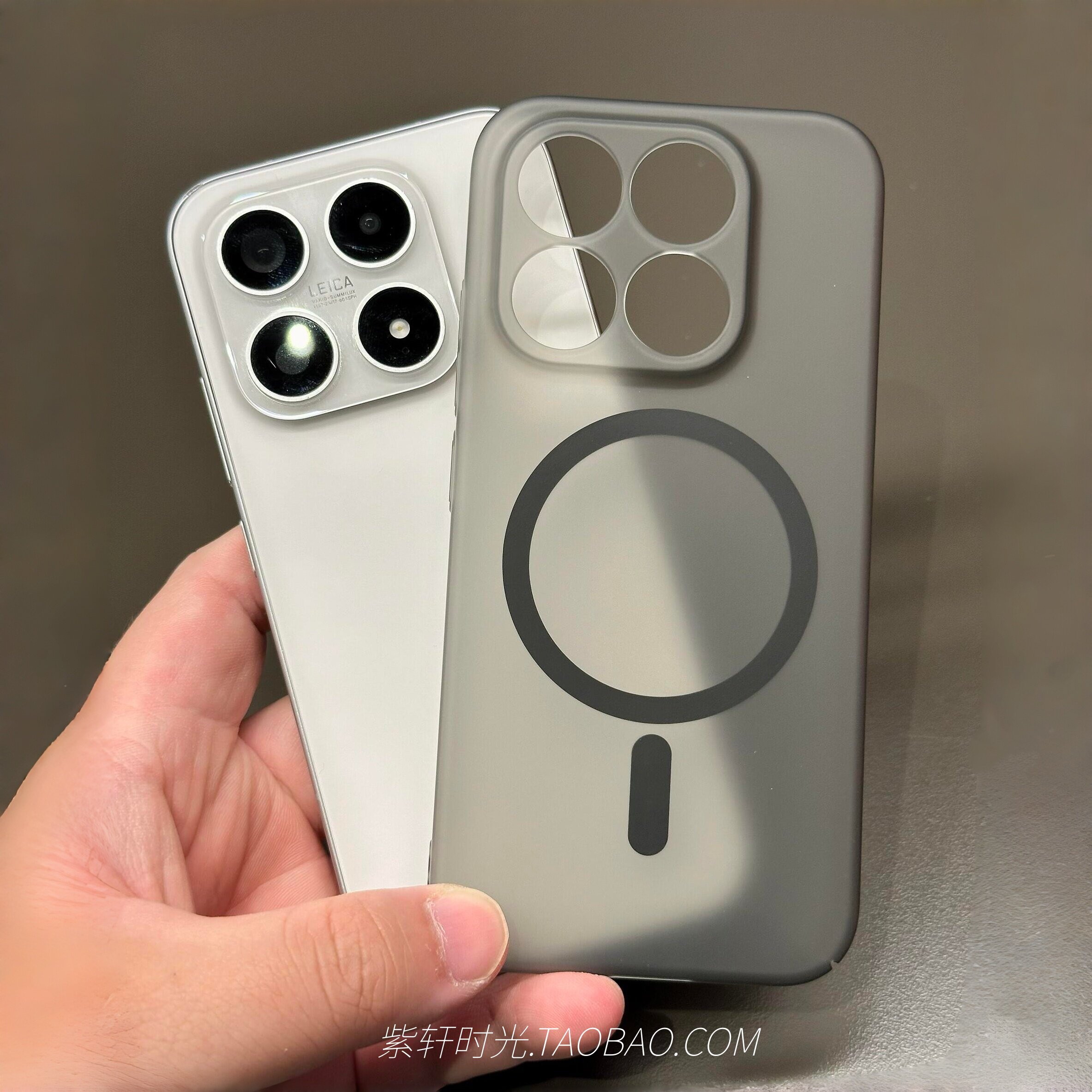 磨砂透黑磁吸适用华为nova15/14ultra手机壳mate70/80pro无线充电mate70air肤感pura80防指纹P50/P60散热硬壳