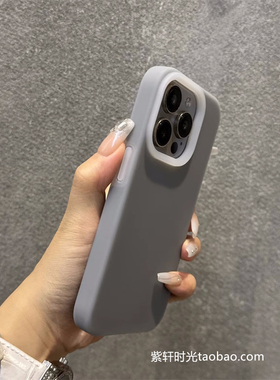 网红ins石墨灰高级感适用oppoFindx7ultra手机壳X8s液态硅胶Reno13灰色果冻12pro镜头保护套软糯防滑新款潮男