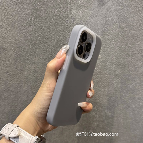 网红ins石墨灰高级感适用oppoFindx7ultra手机壳X8s液态硅胶Reno13灰色果冻12pro镜头保护套软糯防滑新款潮男