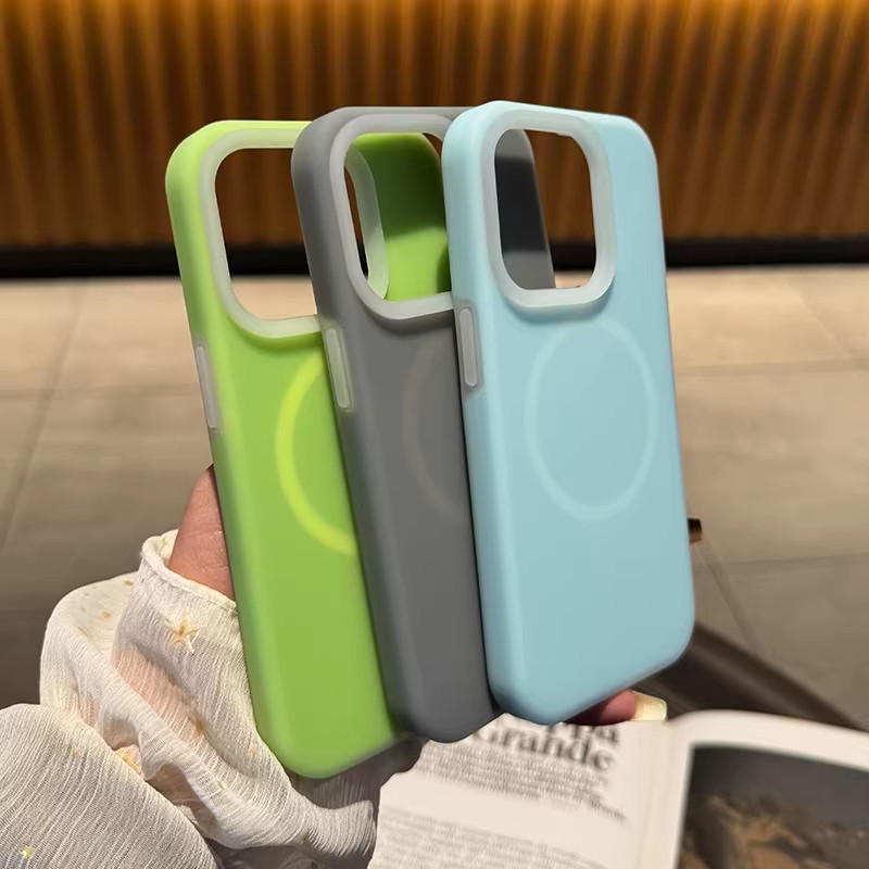 小众高级纯色磁吸适用三星S26Ultra手机壳S25液态硅胶S26+肤感S24软糯S23FE防指纹S25Ultra耐脏Magsafe无线充